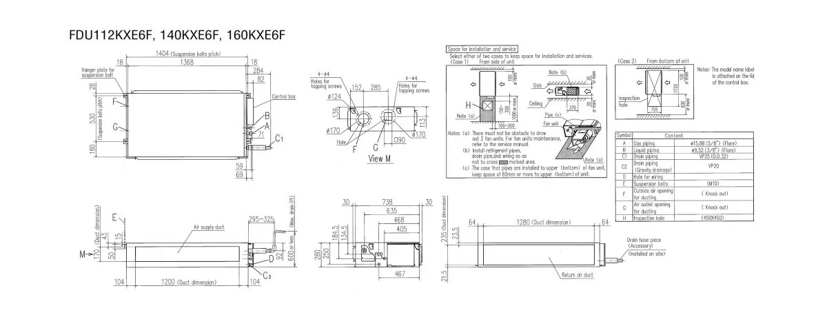 Schema tehnică FDU160KXE6F