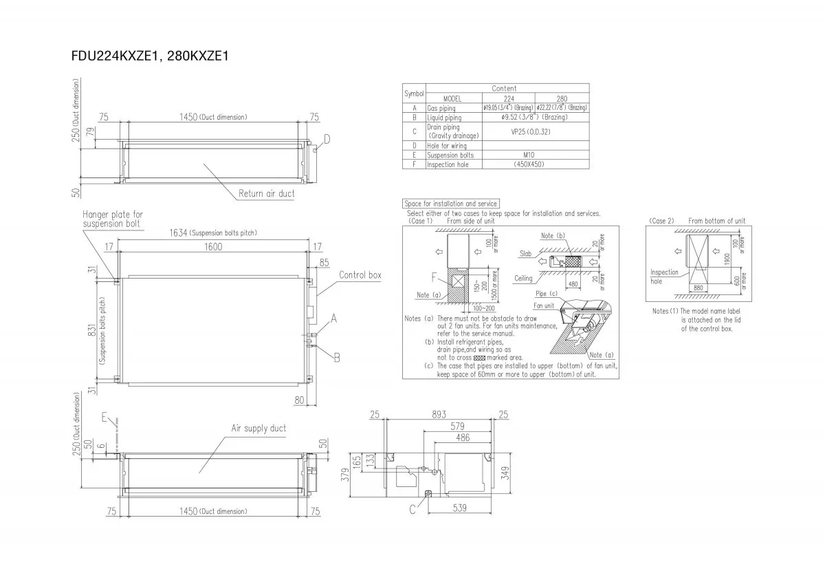 Schema tehnică FDU224KXZE1