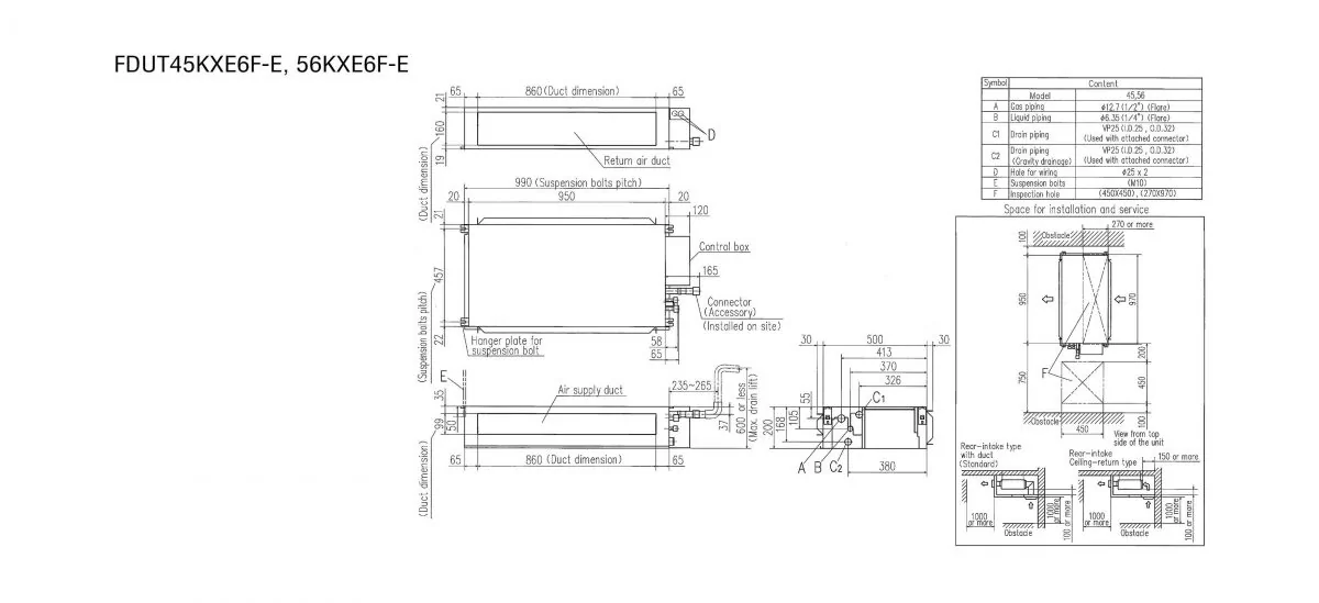 Schema tehnică FDUT56KXE6F-E