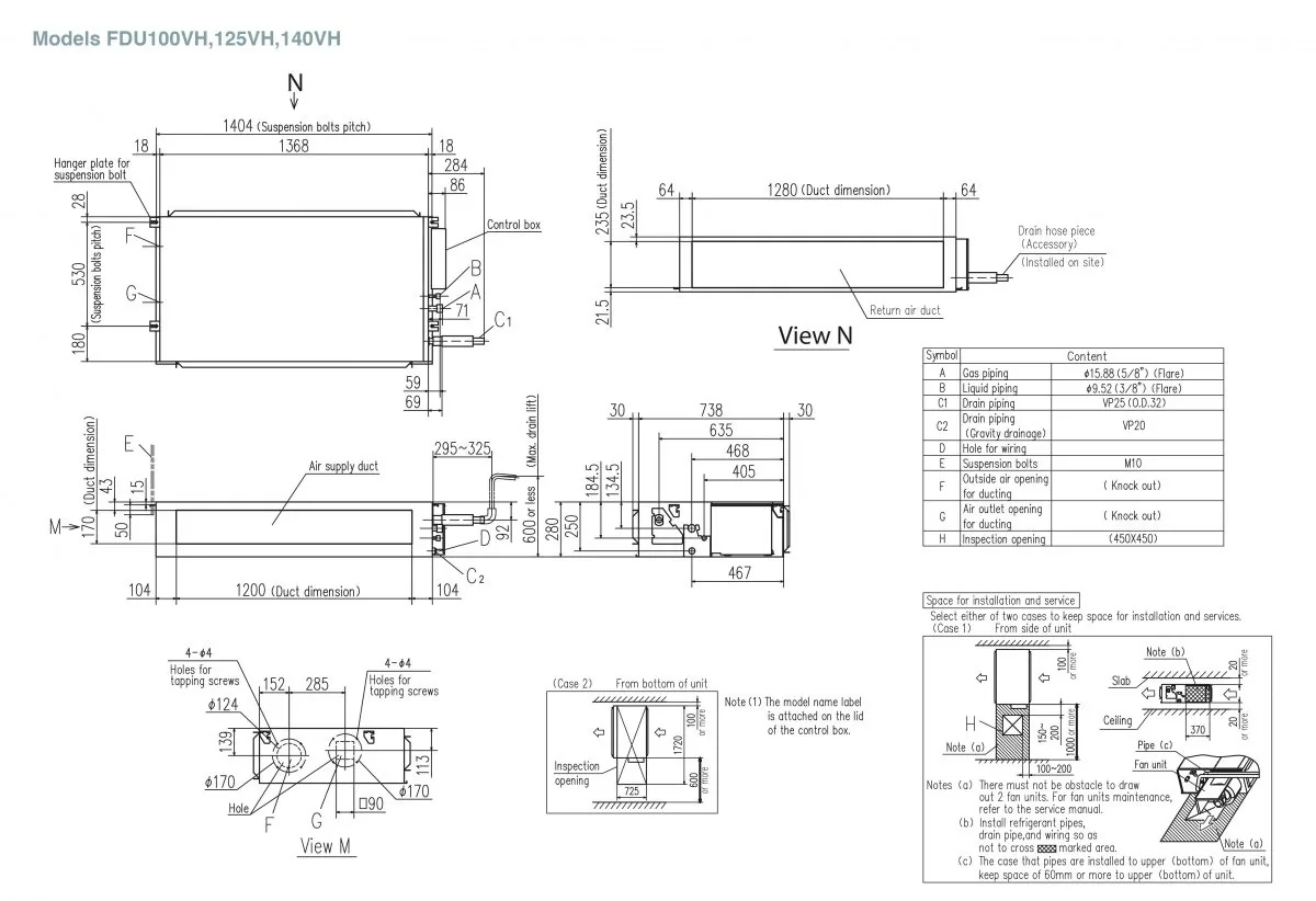 Schema tehnică FDU125VSXWVH